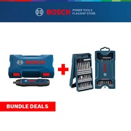 BOSCH [COMBO] GO 2 SOLO Smart Screwdriver - 06019H21L1 + BOSCH 25pcs Mini X-Line Screwdriver Bit Set