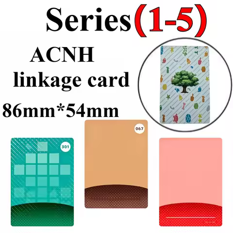 001 To 448 Linkage Card S1 To S5 Work for NS Switch NTAG215 NFC Printing Zoo A Variety of Lovely Ani