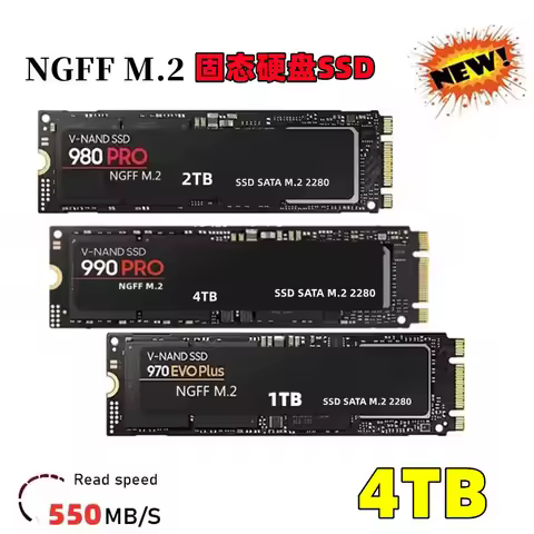 High Performance 990PRO 970EVOplus M.2 NGFF SATA3 SSD 4TBSolid State Drive