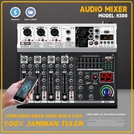 K500 Professional mixer 5 channels 99dsp effect reverberation sound support supports Bluetooth live KTV stage performanc