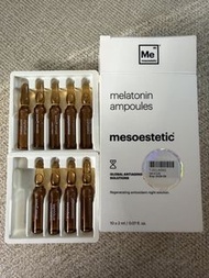 mesoestetic Melatonin Ampoules 褪黑素零斑精華 2ml X 9