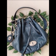 Tas Fossil maddox serut drawstring navy