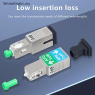 # WBMY #  1Pc APC Male To UPC Female Optical Fiber Adapter 0dB Attenuator 1200NM 1600NM Mutual Conve