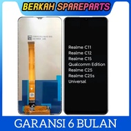 LCD TOUCHSCREEN REALME C11 / C12 / C15 QUALCOMM REALME C25 / C25S FULSET ORIGINAL
