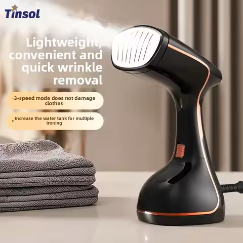 Handheld garment steam iron 1800W 3-level adjustment rapid heating steam iron portable suitable for 