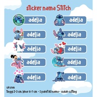 Stitch Name Sticker