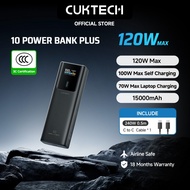 【ccc Certified】CUKTECH 120W Fast Charging 15000mAh Type C cable  Laptop Powerbank（10 Plus）