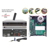 KARAOKE AMPLIFIER SYSTEM USB / AUX / BLUETOOTH 2 X 400 WATT MA-UPN