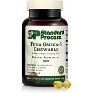 StandardProcess Tuna Omega-3 Chewable Tablets-Whole Food, Brain Health and Brain Support, Health and