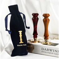 Flannel Storage Bag Lacquer Seal Bag Drawstring Handle Seal Bag _ zbm711.my