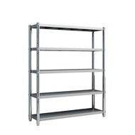 Huizhixin Storage Rack Stainless Steel Storage Rack Shelf Kitchen Storage Rack Floor Multi-Layer Microwave Oven Rack Oven Rack Domestic Storage Rack