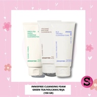 Cleansing Foam 150g/250g (GREEN TEA / VOLCANIC / BIJA