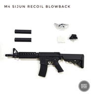 Ready!!! WGB WGG Mainan M4 Sijun 81-2B Recoil Blowback Water Gel Blaster