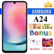 HP SAMSUNG GALAXY A24 RAM 8/128 GB FULLSET Bergaransi - FREE SIMCARD - PROMO