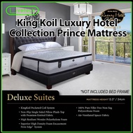 LiveTech King Koil Luxury Hotel Collection Prince Mattress King Queen Singe Chiropractic Coil Spring Tilam Katil 床垫