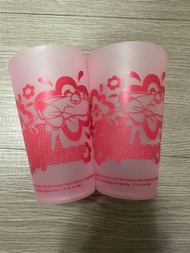 粉紅頑皮豹塑膠杯
