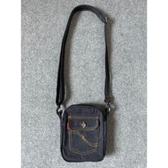 Indienimes Company - Type II Denim Slingbag 15oz Deep Indigo Non Selvedge
