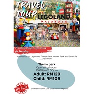 RM 109 ONLY (Get Instant Ticket PDF) Legoland Malaysia theme park cheap tickets discount