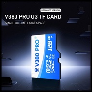 V380 PRO Micro SD Card 32GB 64GB 128GB U3 TF Card For CCTV or Camera Class 10 High speed Memory