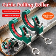 Cable Laying Auxiliary Pulley, Clamp-On Cable Pulling Roller Suitable for Engineering Cable Tray