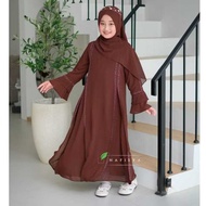 Eid Clothes 10 11 12 13 14 15 16 Years Old Latest Girls' Gamis Clothes 2026 Bj Famis Eid al-Fitr Age