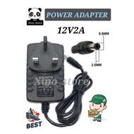12v 2a AC to DC Power Supply Adapter 12v2a AC/DC ADAPTER SWITCHING POWER SUPPLY 5.5MM x 2.5MM