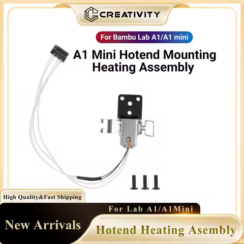 1/3PC For Bambu Lab A1/A1mini Hotend Mounting Heating Assembly For Bambu Lab A1 Mini Zubehör Bambula