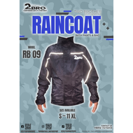 2BRO RAINCOAT RB09 3M REFLECTION / WATERPROOF BAJU HUJAN
