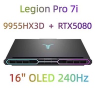 🉑置換5080/ 9955HX3D/ OLED Legion Pro7 R9000P 2025 R9-9955HX3D RTX5080 32GB DDR5 1TB SSD Lenovo Gaming 
