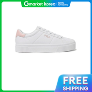 FILA | รองเทาผาใบผหญง รน Wheela สไตลสปอรต ดไซนโคท ดลกซ โวลด สขาว ชมพ ใสสบาย นำหนกเบา