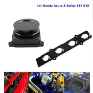 Racing Coil On Plug Adapter Plate Black B16 B18 Distributor Cap Delete for For Honda Acura B Series 