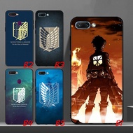 OPPO F5 F3 F1S F1 Plus Soft Phone Case attack on Titan OPPO F11 Pro F9 Pro R9S Silicone Cover