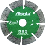 AD04-S114 Akoda 4'' Diamond Blade (D7) D114 x H14 x T2.0 - Use For Cutting Hard Brick, Concrete, Blo