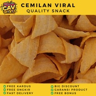CAV KERUPUK KONDANG KEJU 1Kg Yola Yola Ciki Terompet Snack Terompet Potato Corn Kerupuk Kentang