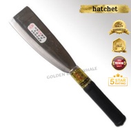 Cutting firewood tool gardening garden tool black plastic handle hatchet