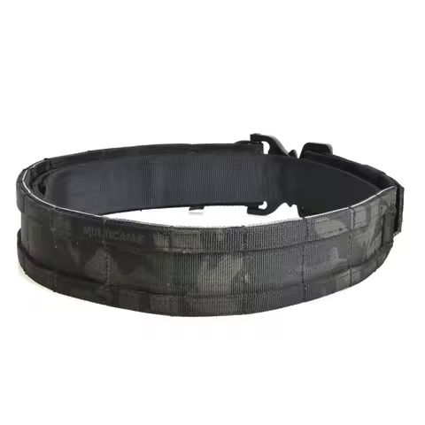 50cm 2 inch Width Ronin Style Tactical Molle Belt Outdoor Hunting Double Layer Belt Molle System Bel