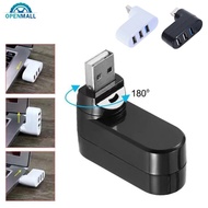 OPENMALL USB 2.0 Hub USB Hub 2.0 Multi USB Splitter Hub Rotatable 3 Port Multiple Expander Splitter 