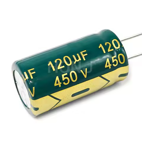 2PCS 450V120uf 18x30mm Aluminum Electrolytic Capacitor 120uf450v 450v 120uf 450V 120mf 450vdc 120MFD