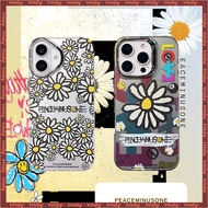 G-Dragon GD Daisy Graffiti Label Electroplated Photo Frame Laser Phone Case Suitable For IPhone16 16