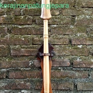 warangka tombak murah kayu jati mentahan