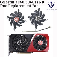 Colorful GeForce 3060, 3060Ti NB DUO GPU Fan Replacement