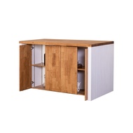 MYSEAT.sg NATALIA Solid Wood Kitchen Island | Kitchen Island Cabinet