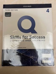 Q：Skills for success 3e Listening and Speaking 全冊 skills for success 4