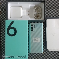 Oppo Reno 6 8/128 Second Fullset Ori