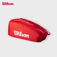 Wilson SUPER TOUR RED 6 Pack WR8036801001 Official Store
