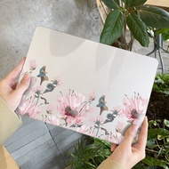 Only Case For MacBook Ultra thin hard Painted Cover M4 M3 M2 Chip Air Pro 13 14 15 16 laptop Flower 
