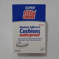 Fittydent Denture Adhesive Cushion Lem Gigi Palsu Rahang Bawah