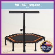 Merach MR-1567 Trampoline Adult Kids Jumping Bed Home Gym Exercise Fitness Equipment Trampolin 翻床
