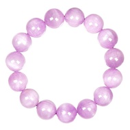 【正佳珠寶】紫鋰輝 頂級貓眼紫鋰輝 13.8-14.3mm 貓眼紫鋰輝手珠