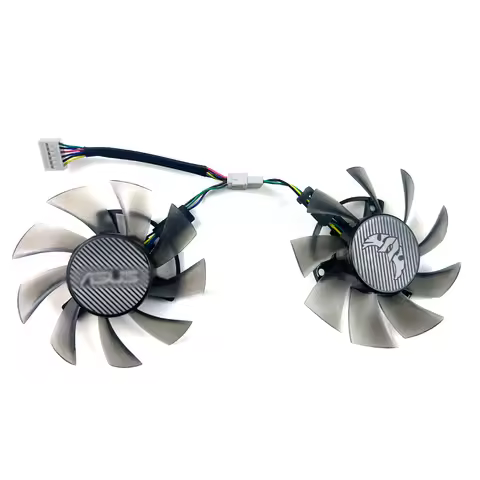 NEW Cooling Fan 75MM FD8015U12D 6Pin TUF RTX2060 GTX1660 GPU FAN For ASUS RTX 2060 GTX 1660 1660Ti T